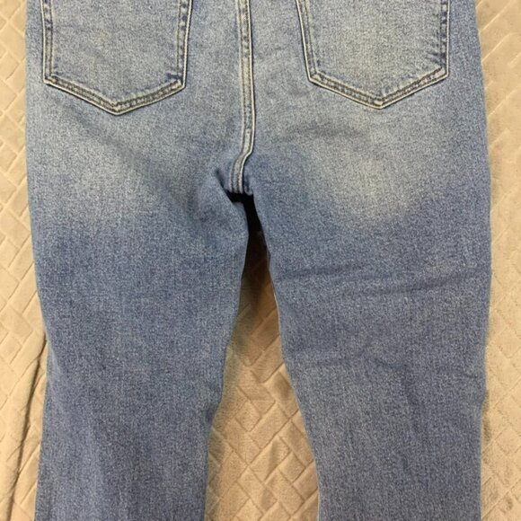 Cello Womens 13 Denim Jeans Blue Skinny Distressed Knees Fray High Rise Stretch - Picture 13 of 15